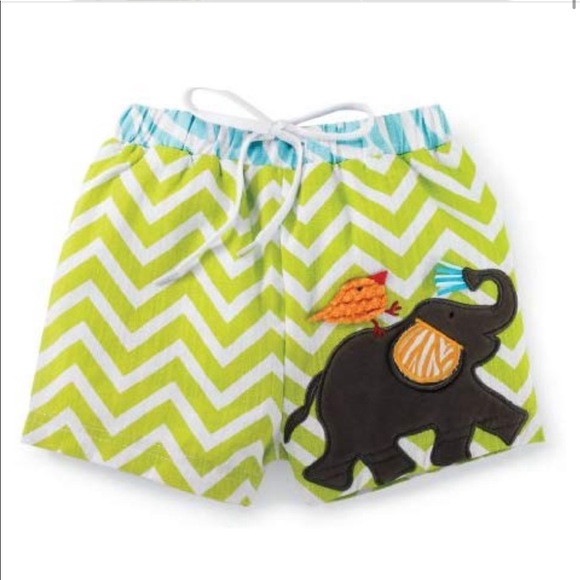 Mud Pie Other - Safari elephant swim trunks  🐘